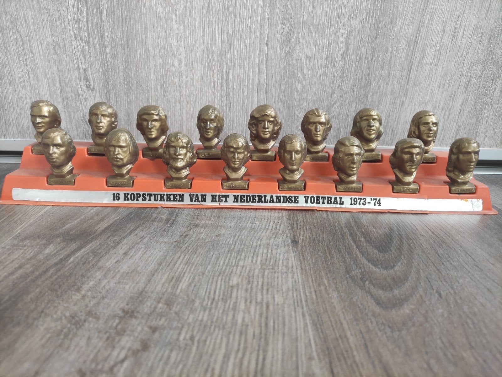 Kopstukken Nederland voetbal 1973 - 1974 Corinthians, Verzamelen, Ophalen of Verzenden, Gebruikt