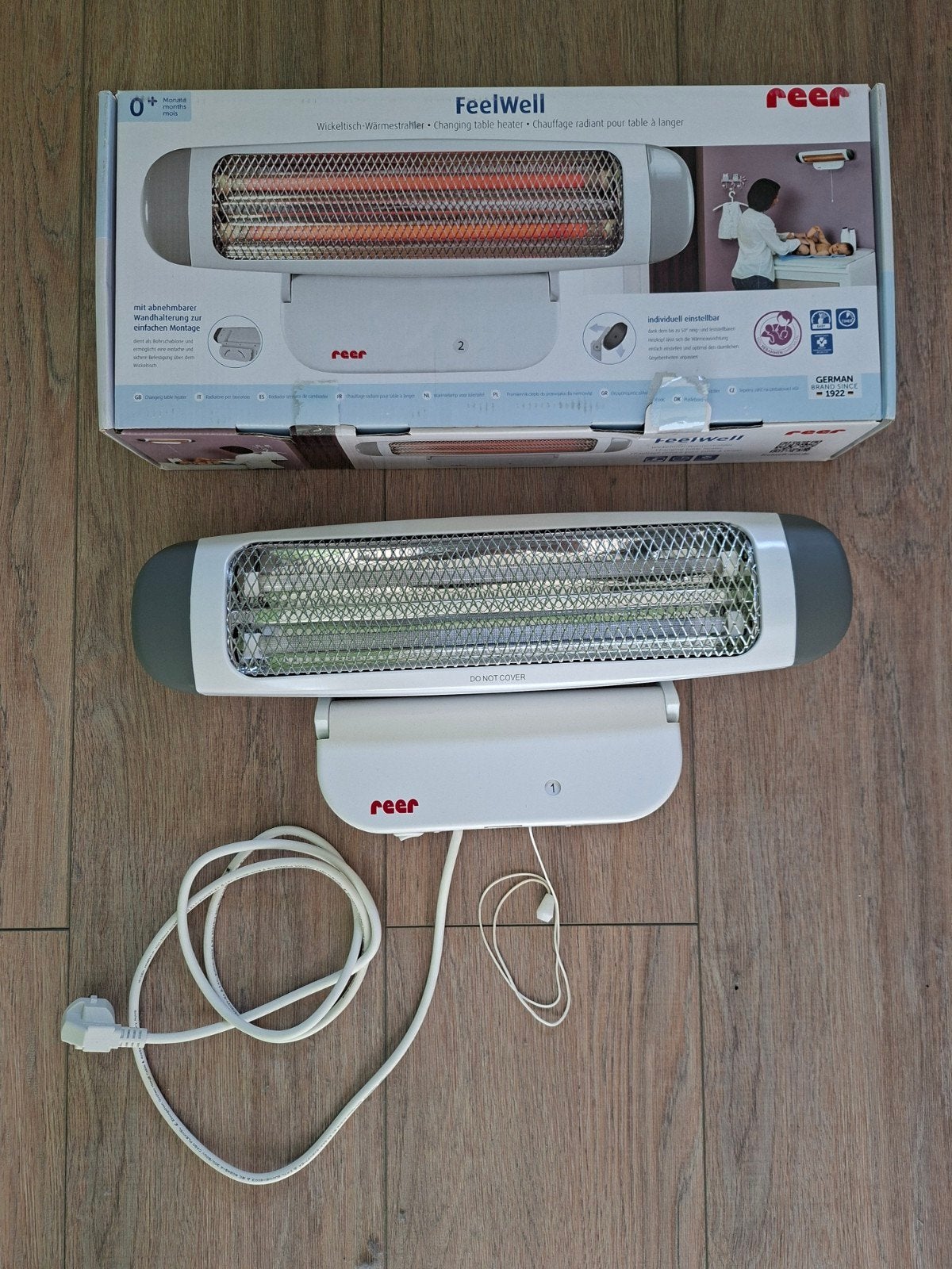 Reer FeelWell Wickeltisch Warmtestraler, Ophalen, Zo goed als nieuw, Overige typen