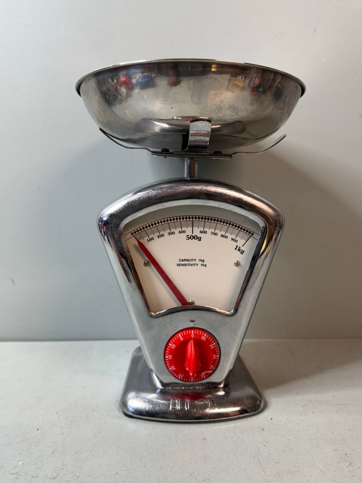 Dulton Keukenweegschaal - Retro Design, Gebruikt, Metaal, Overige merken, Zilver