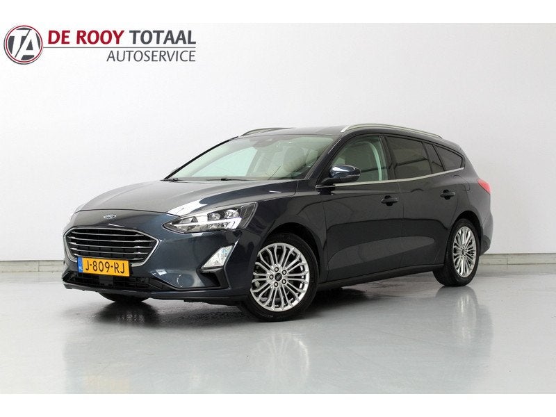 Ford FOCUS Wagon 1.0 EcoBoost Titanium Business 126PK, RIJKL, Auto's, Stof, Gebruikt, Euro 6, 23 km/l
