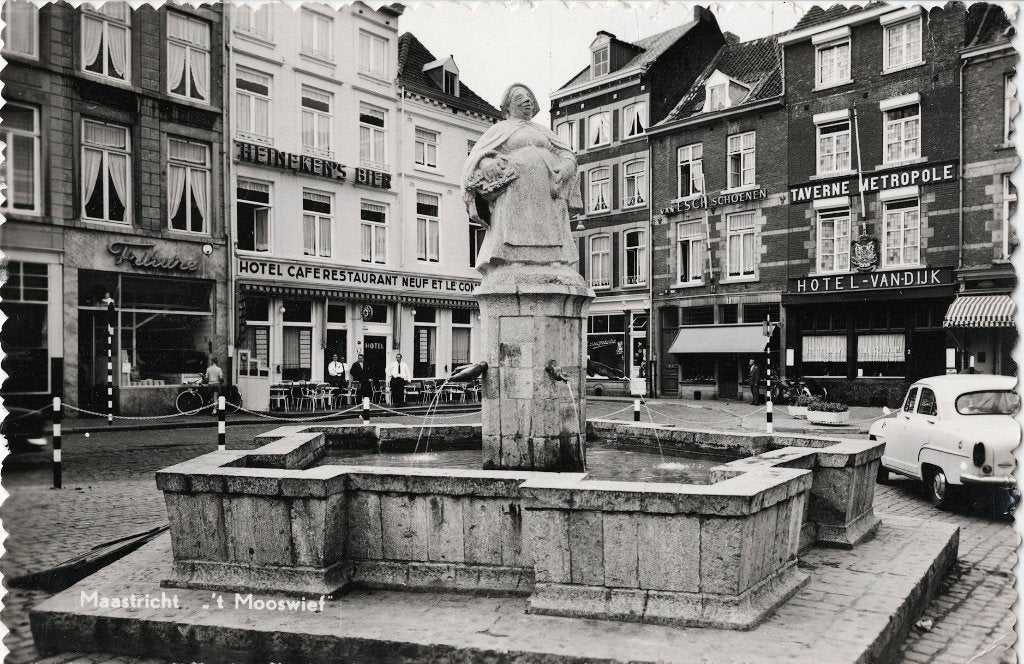 Maastricht – ’t Mooswief. Gelopen Apeldoorn 1963., Ophalen of Verzenden, 1960 tot 1980, Gelopen, Limburg