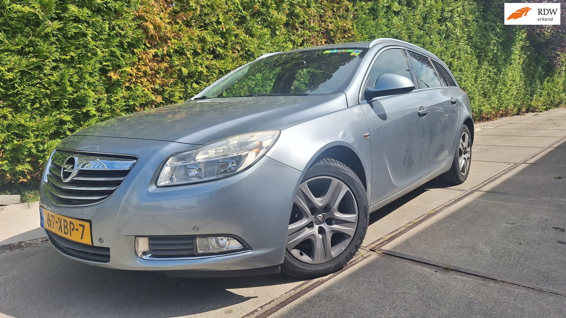 Opel Insignia Sports Tourer 1.4 Turbo EcoFLEX Business Editi, Euro 5, Stof, Gebruikt, Zwart