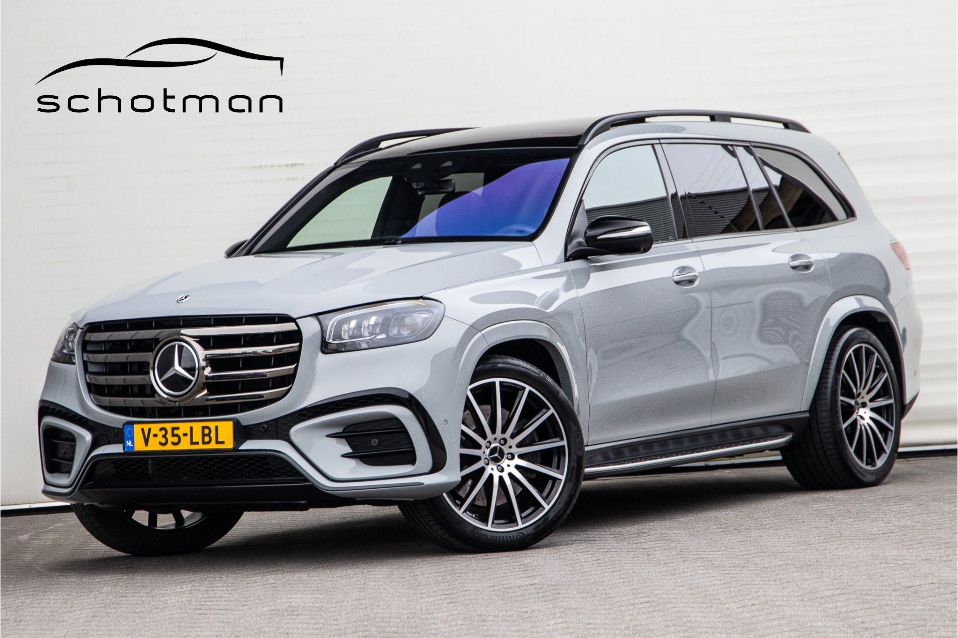 Mercedes-Benz GLS 580 4MATIC AMG Facelift Premium Plus, Mass, Auto's, Mercedes-Benz, Dealer onderhouden, Gebruikt, 7 stoelen, Adaptive Cruise Control