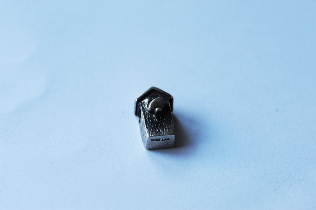 Trollbeads. Birdhouse zilver. Retired., Sieraden, Tassen en Uiterlijk, Armbanden, Ophalen, Zo goed als nieuw, Zilver, Zilver