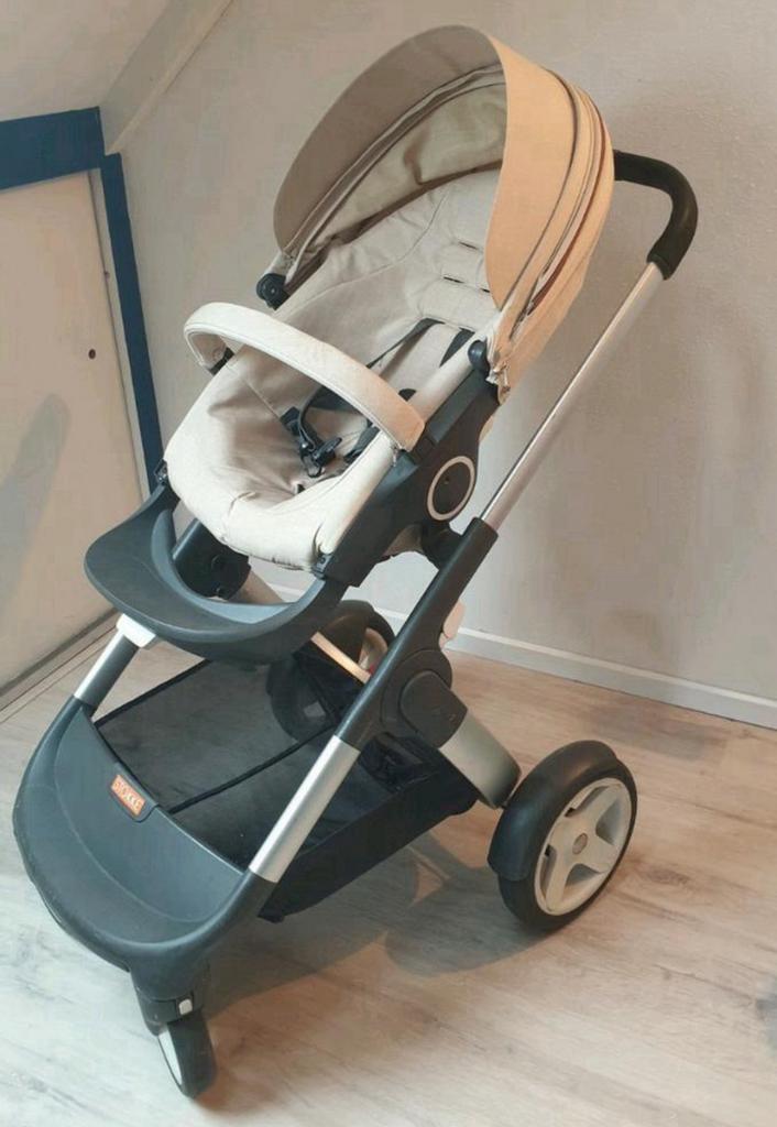 stokke kinderwagen + isofix en maxicosi, Ophalen of Verzenden, Zo goed als nieuw, Overige merken