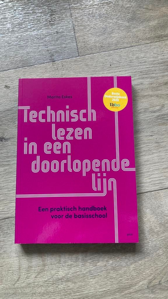 Marita Eskes - Technisch lezen in een doorlopende lijn, Ophalen, Marita Eskes, HBO, Zo goed als nieuw