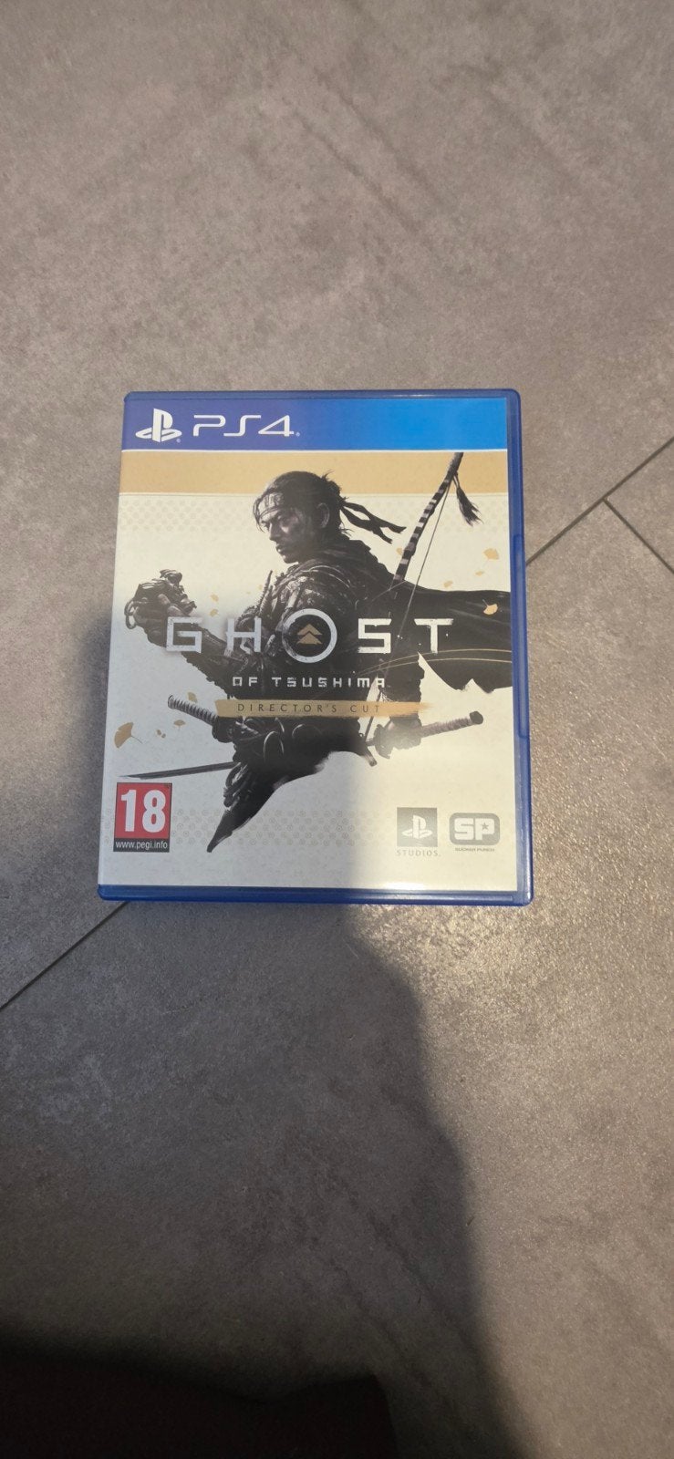 Ghost of Tsushima PS4 - Origineel en in nette staat, 1 speler, Ophalen, Avontuur en Actie, Vanaf 18 jaar