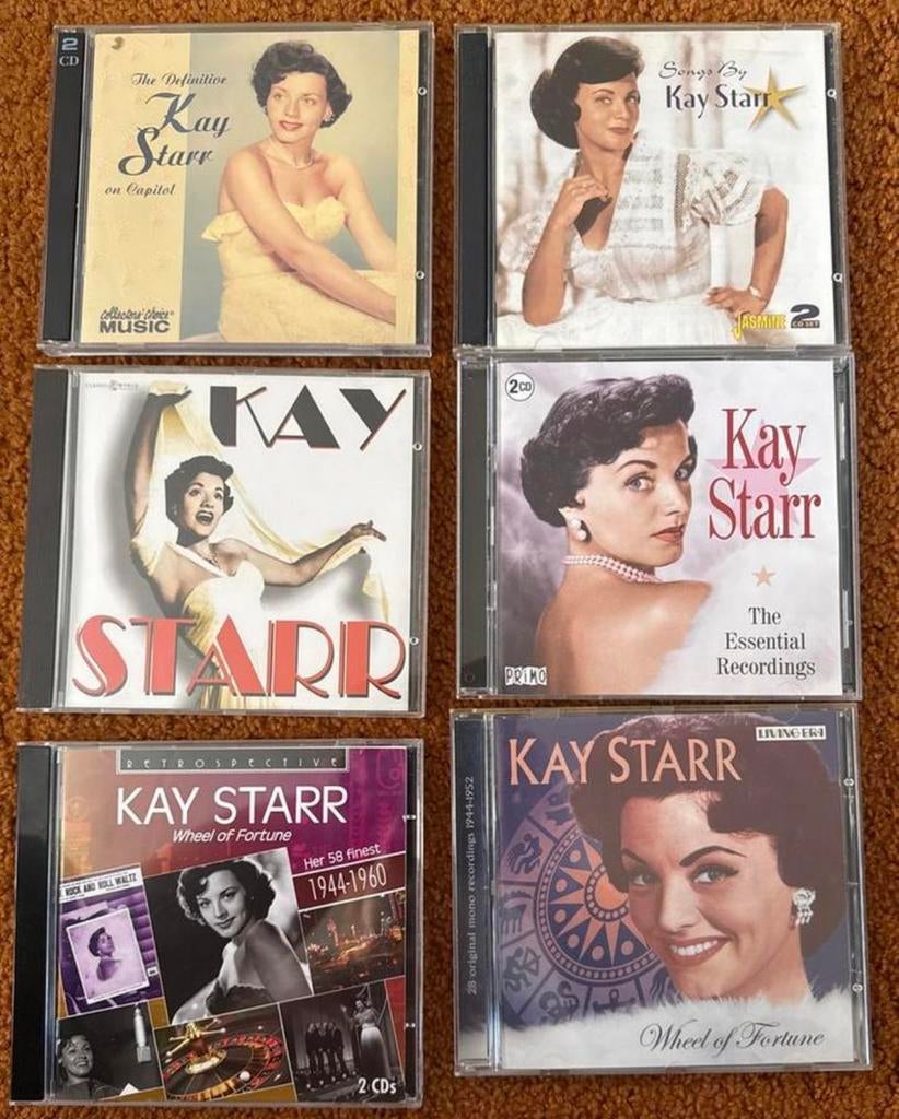 Kay Starr - 6 CD albums, Ophalen of Verzenden, Zo goed als nieuw