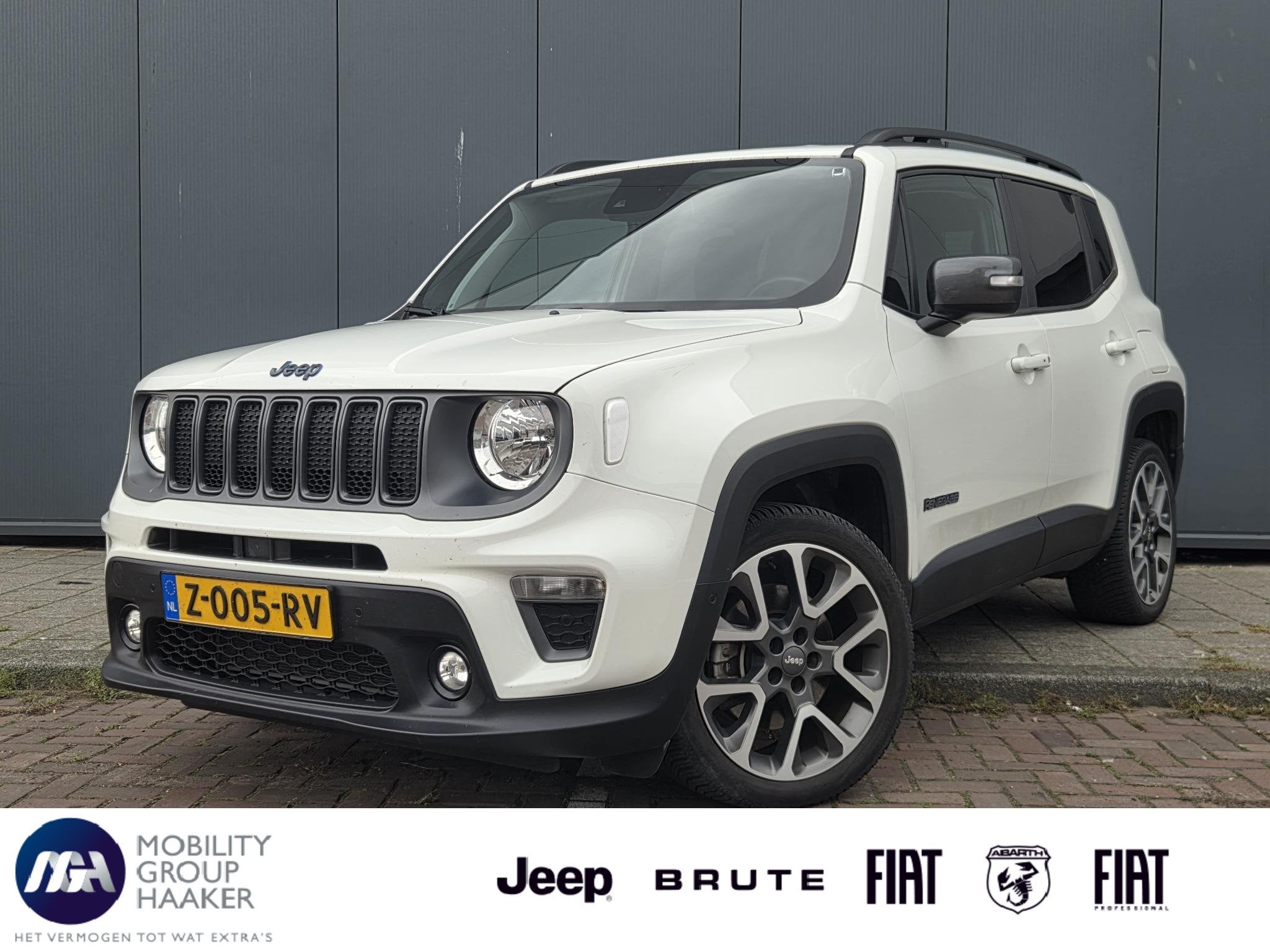 Jeep Renegade 4xe 240 Plug-in Hybrid Electric S | Apple-Andr, Auto's, Automaat, Verwarmde buitenspiegels, Stof, Gebruikt