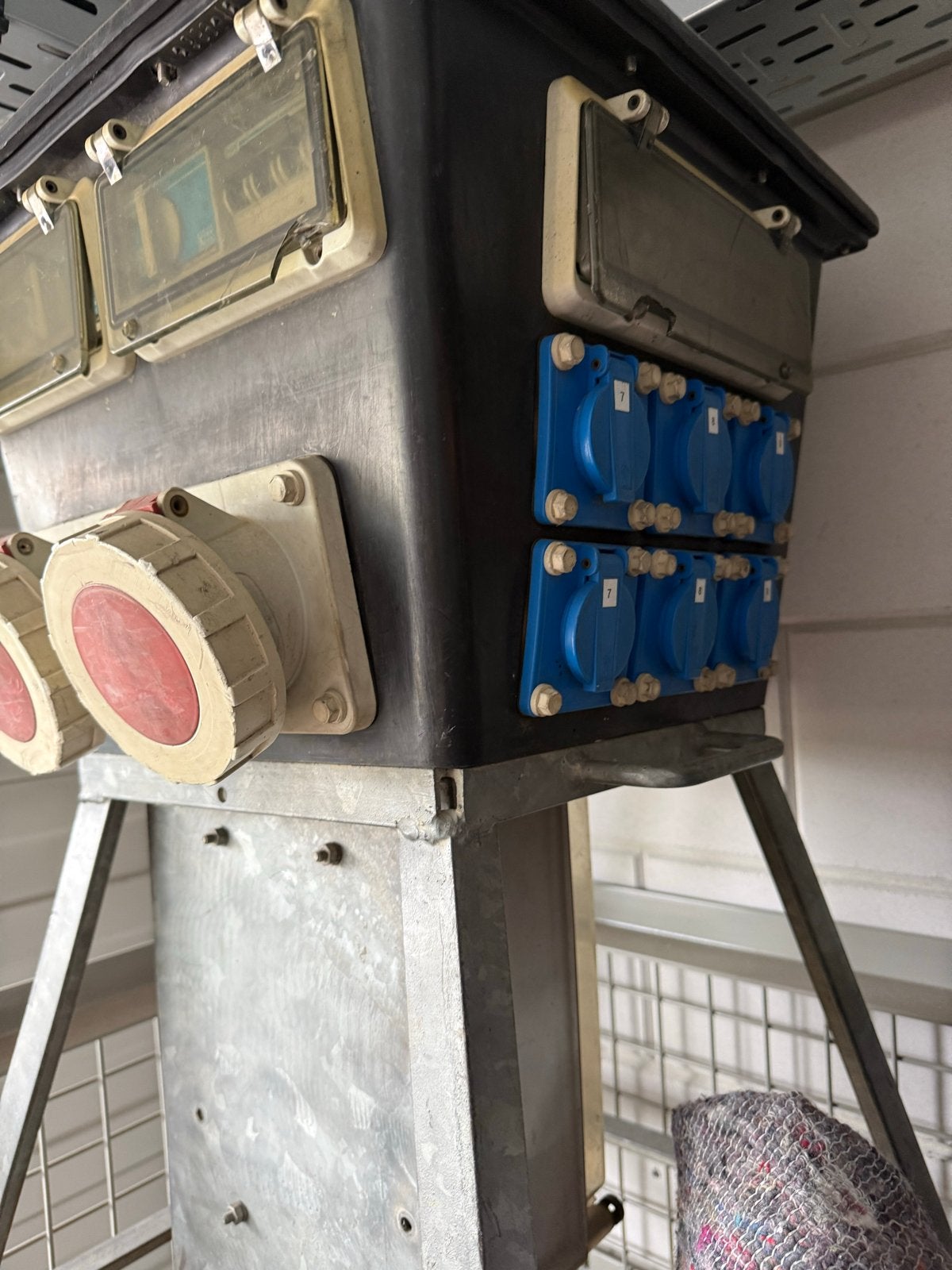 Bouwstroom, krachtkast 125ampere 125a, Doe-het-zelf en Verbouw, Elektra en Kabels, Ophalen, Gebruikt, Overige merken, Groepenkast