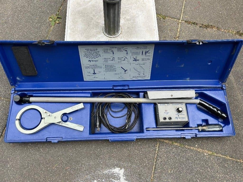 Tempo Model 501 Tracker II Ondergrondse Kabelzoeker, Doe-het-zelf en Verbouw, Ophalen, Gebruikt, Overige meters