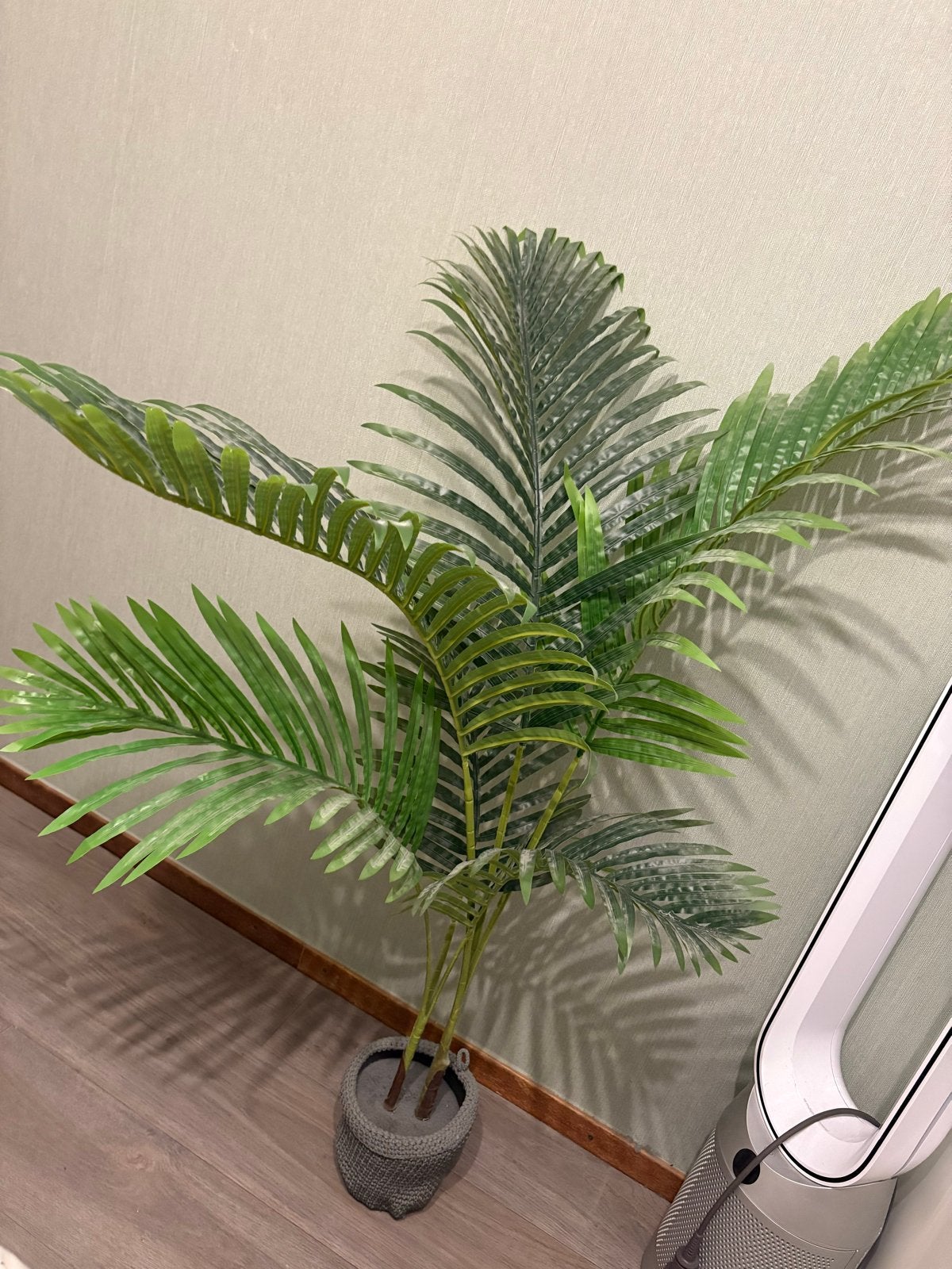 Decoratieve Kunstpalm - Groene Kamerplant, Ophalen, 100 tot 150 cm, Palm, Halfschaduw