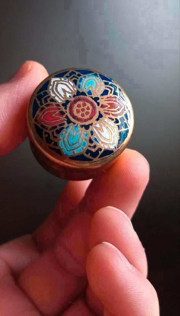 Antiek pillendoos .nr 2, Antiek en Kunst, Ophalen of Verzenden