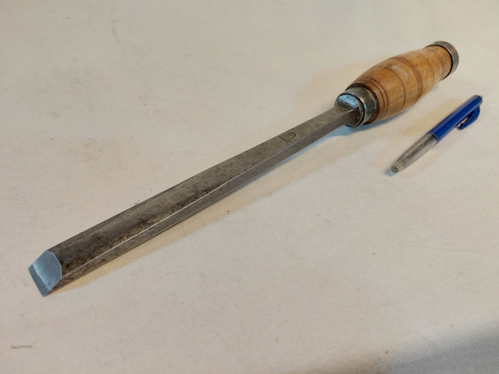 Mooie zgan beitel, hakbeitel van JNIJ Nooitgedagt 17mm, Antiek en Kunst, Ophalen of Verzenden