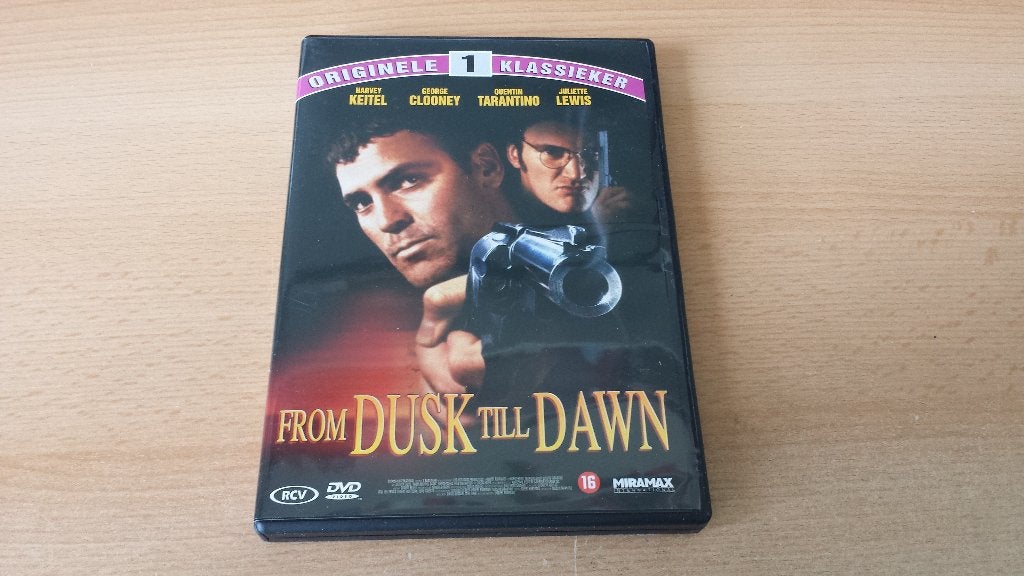 From Dusk Till Dawn - George Clooney / Quentin Tarantino, Vanaf 16 jaar, Ophalen of Verzenden, Zo goed als nieuw, Vampiers of Zombies