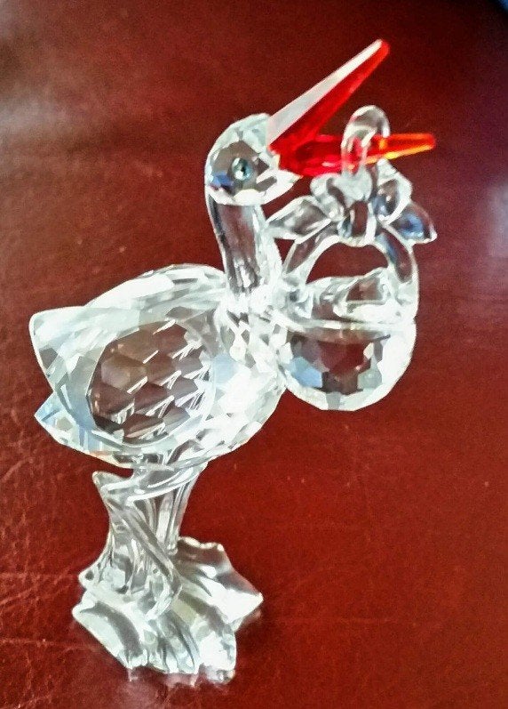 Swarovski ooievaar, Verzamelen, Swarovski, Ophalen of Verzenden, Figuurtje
