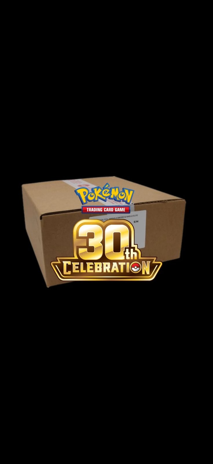 Pokémon Trading Card Game 30th Celebration etb case, Ophalen of Verzenden, Nieuw, Overige typen