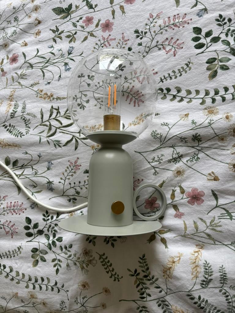 Ikea lamp askmuller green, Ophalen, Zo goed als nieuw