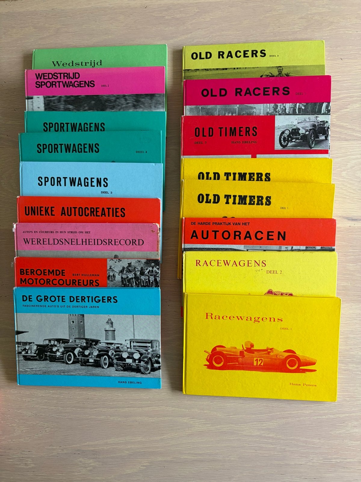 Verzameling Automobiel-serie boekjes Uitgeverij De Alk, Ophalen of Verzenden, Gelezen, Algemeen
