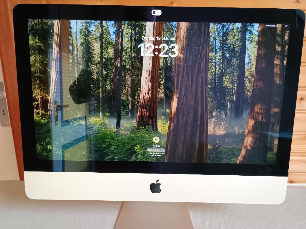 Zgan Apple Imac Retina 4K, 21,5 inch, 2019 echt als nieuw., Computers en Software, Apple Desktops, Ophalen, HDD, IMac, Zo goed als nieuw