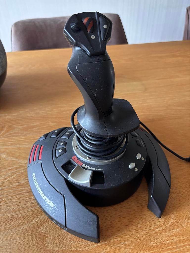 Thrustmaster Joystick - Ideaal voor Flight Simulators, Computers en Software, Joysticks, Ophalen, Gebruikt