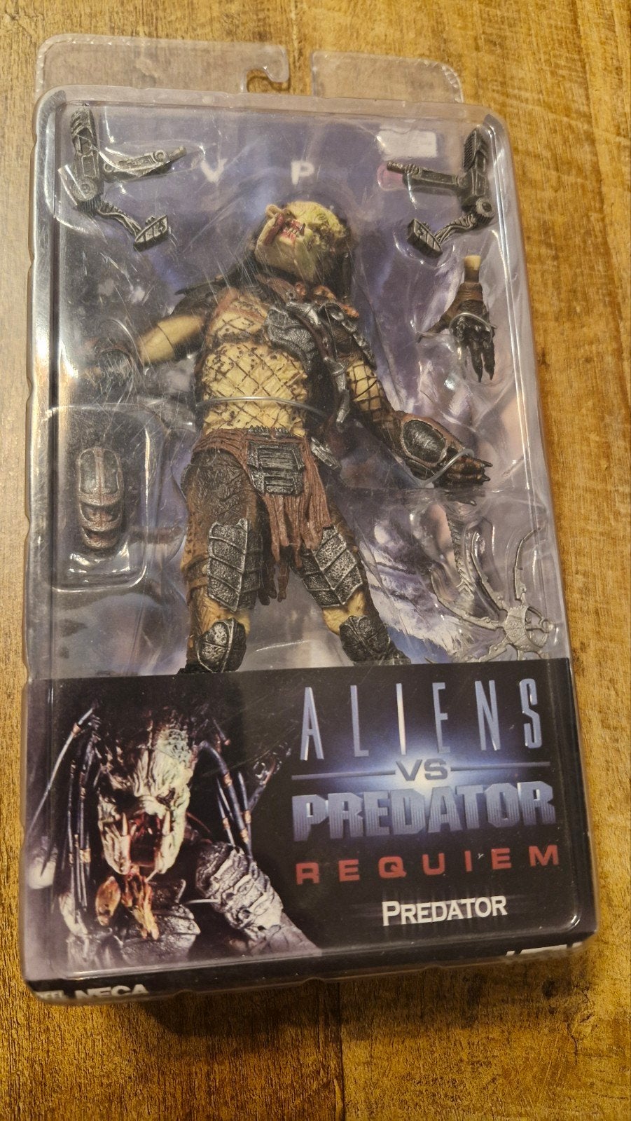 NECA AVPR Series 2 - Unmasked "Wolf" Predator Actiefiguur, Ophalen of Verzenden, Nieuw