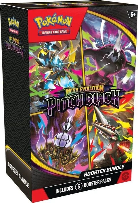 Pokémon Pitch Black Booster Bundle • Mega Evolution, Ophalen, Zo goed als nieuw, Booster