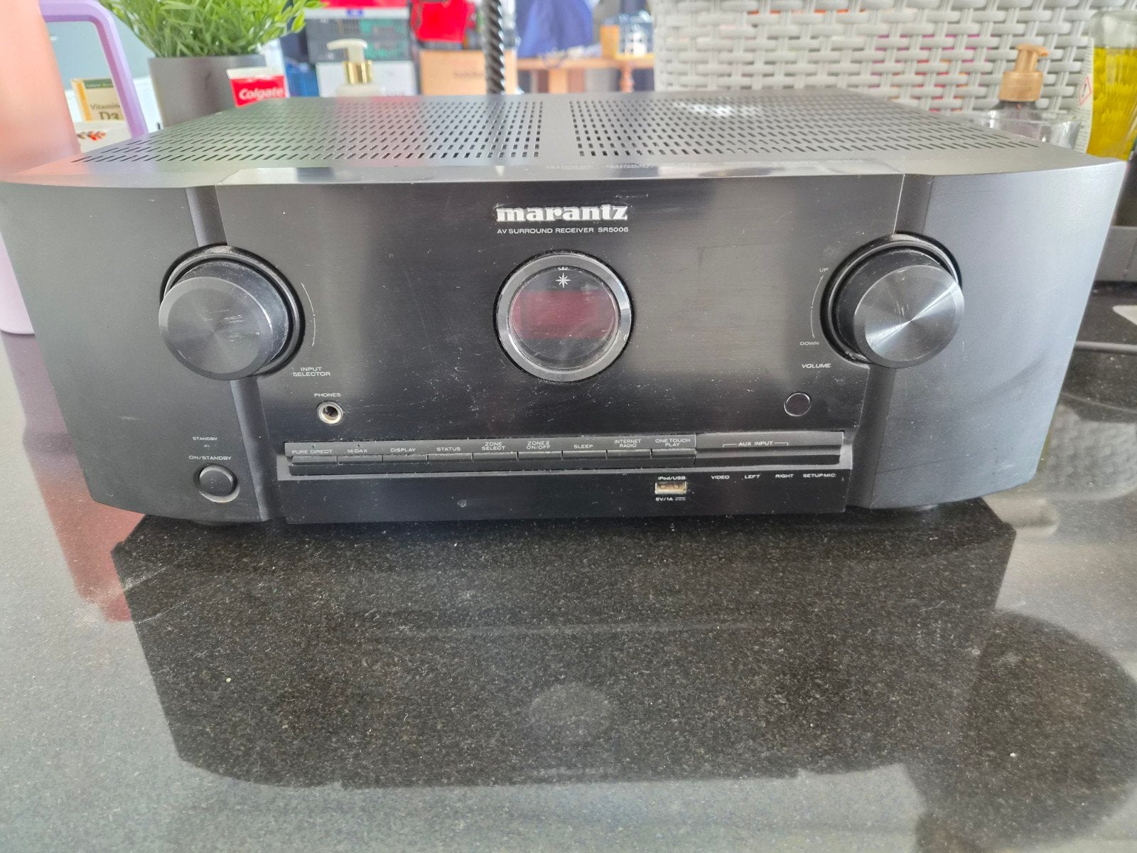 Marantz SR5006 AV Surround Receiver - Zwart, 120 watt of meer, Ophalen, Marantz, Gebruikt