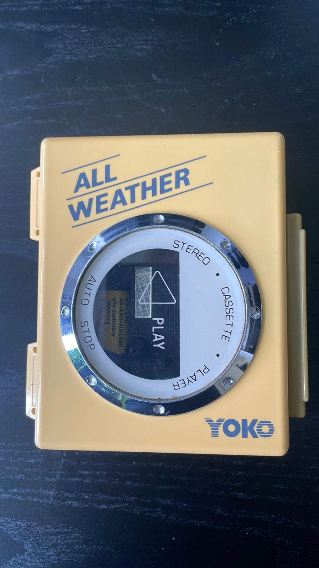 Yoko all weather stereo cassette Player, Ophalen of Verzenden, Walkman