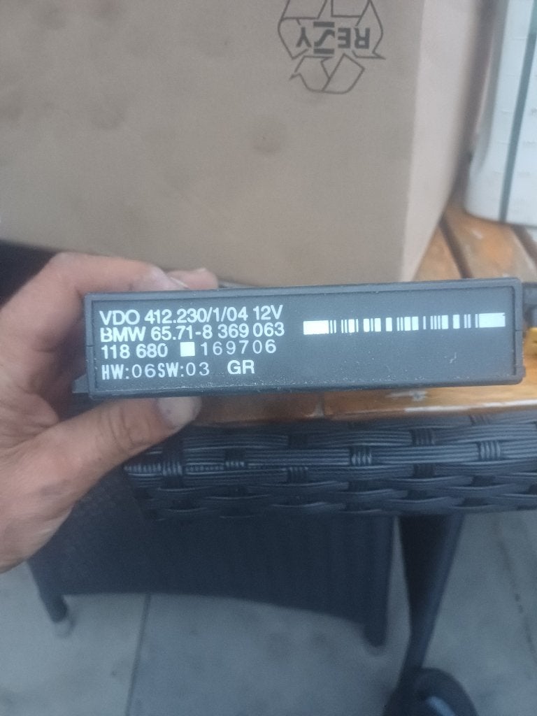 Cruise control module computer BMW E36 Z3  65718369063 VDO, Ophalen, BMW