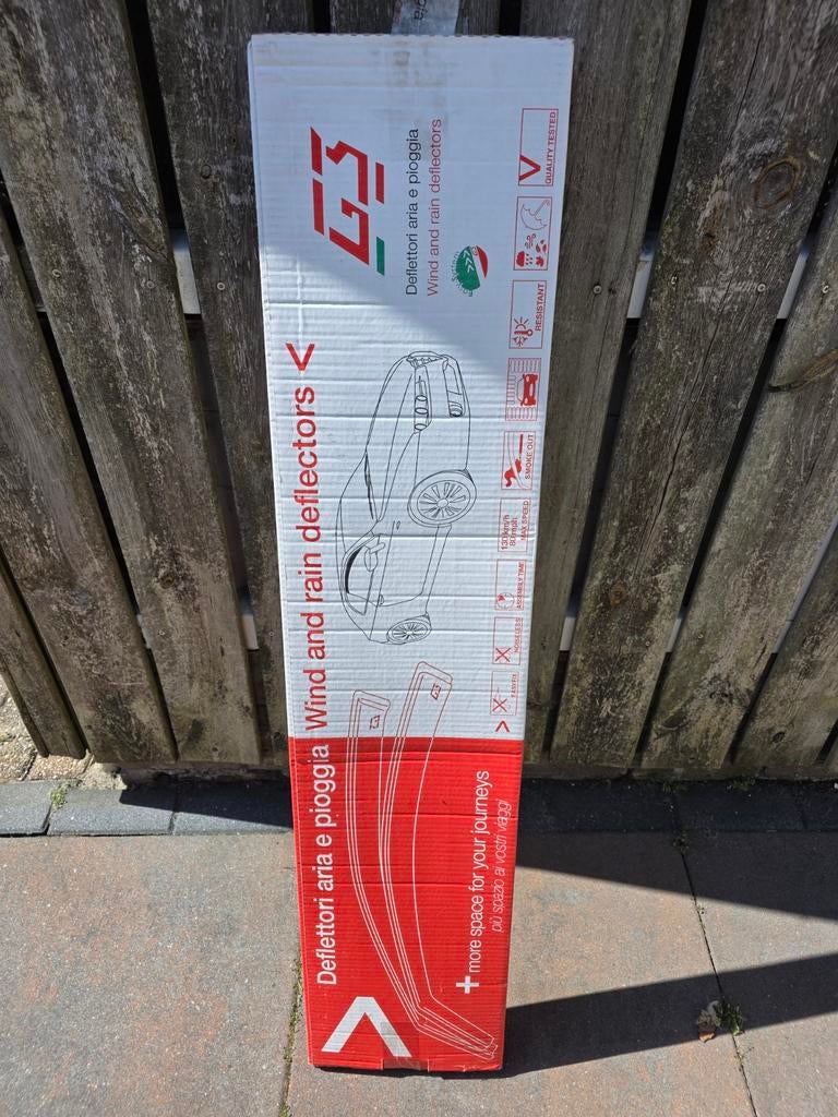 Wind and rain deflectors. Vw up, skoda citigy., Ophalen, Overige materialen, Minder dan 4 cm, Minder dan 5 m²