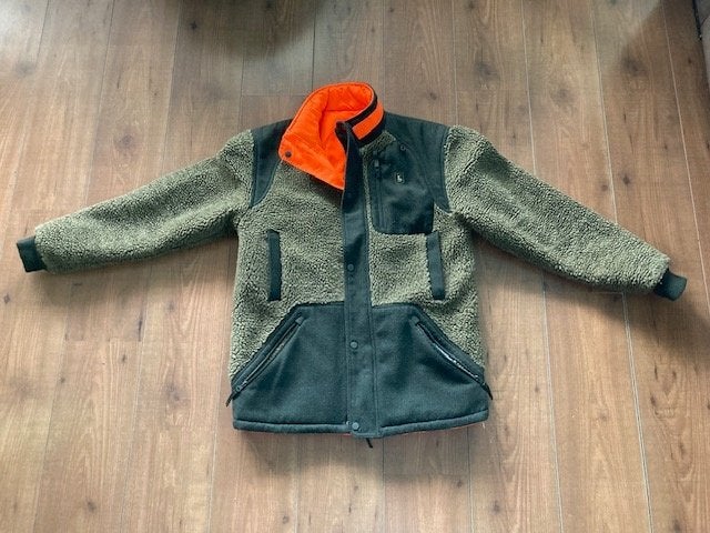 Héél warme Deerhunter herenjas, 2 kanten draagbaar maat M., Kleding | Heren, Jassen | Winter, Maat 48/50 (M), Ophalen of Verzenden