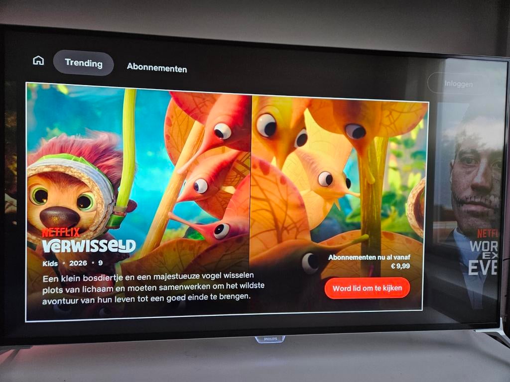 Philips Android 49 inch smart tv, Philips, 50 Hz, Ophalen of Verzenden, Zo goed als nieuw