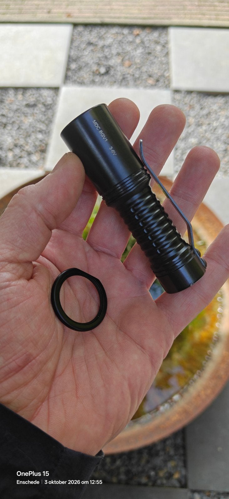 Malkoff MDC Bodyguard V1 zaklamp., Ophalen of Verzenden, Zo goed als nieuw