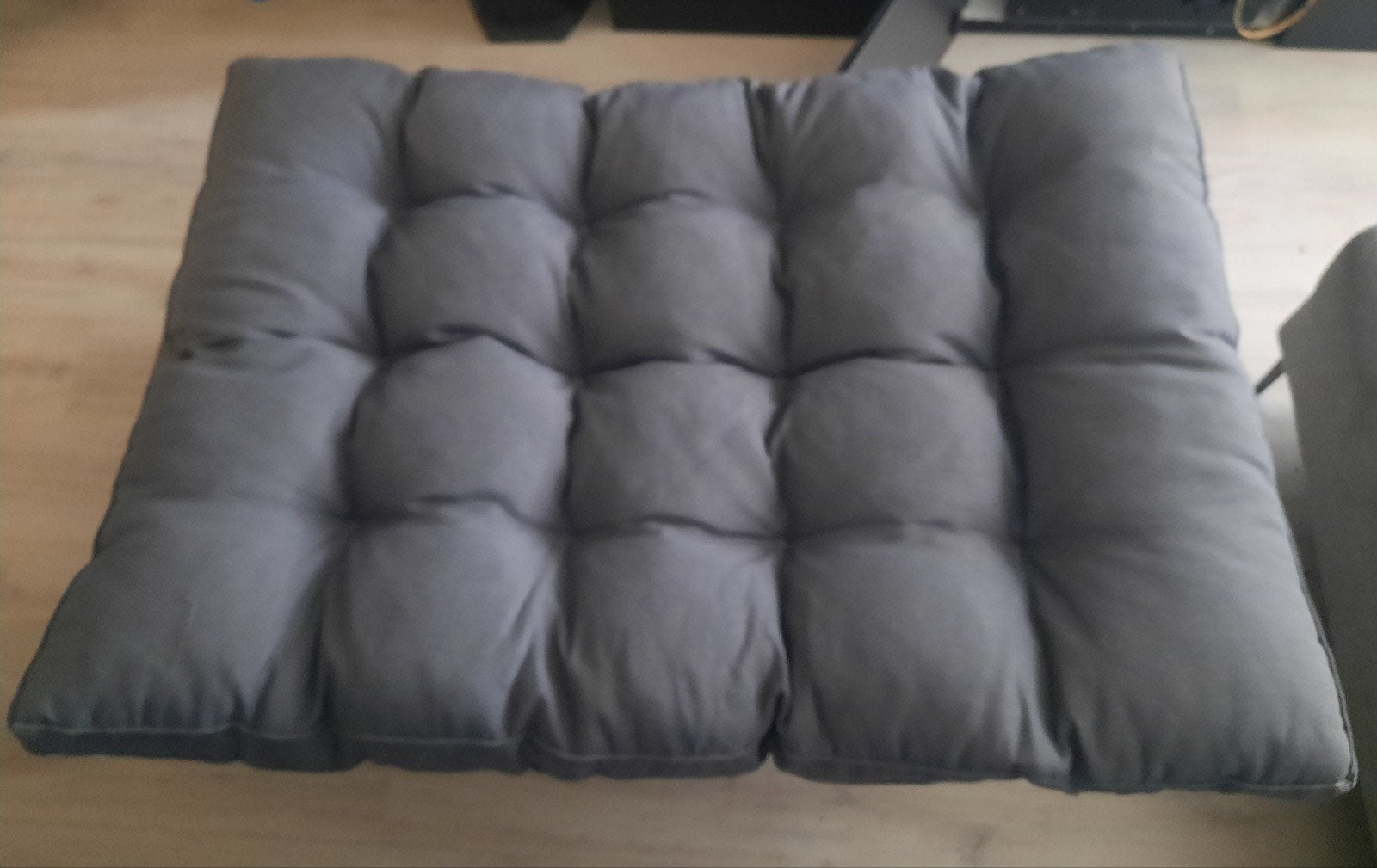 Palletkussen Florence grijs 120x80 cm, Ophalen of Verzenden, Nieuw, Grijs, Overige typen