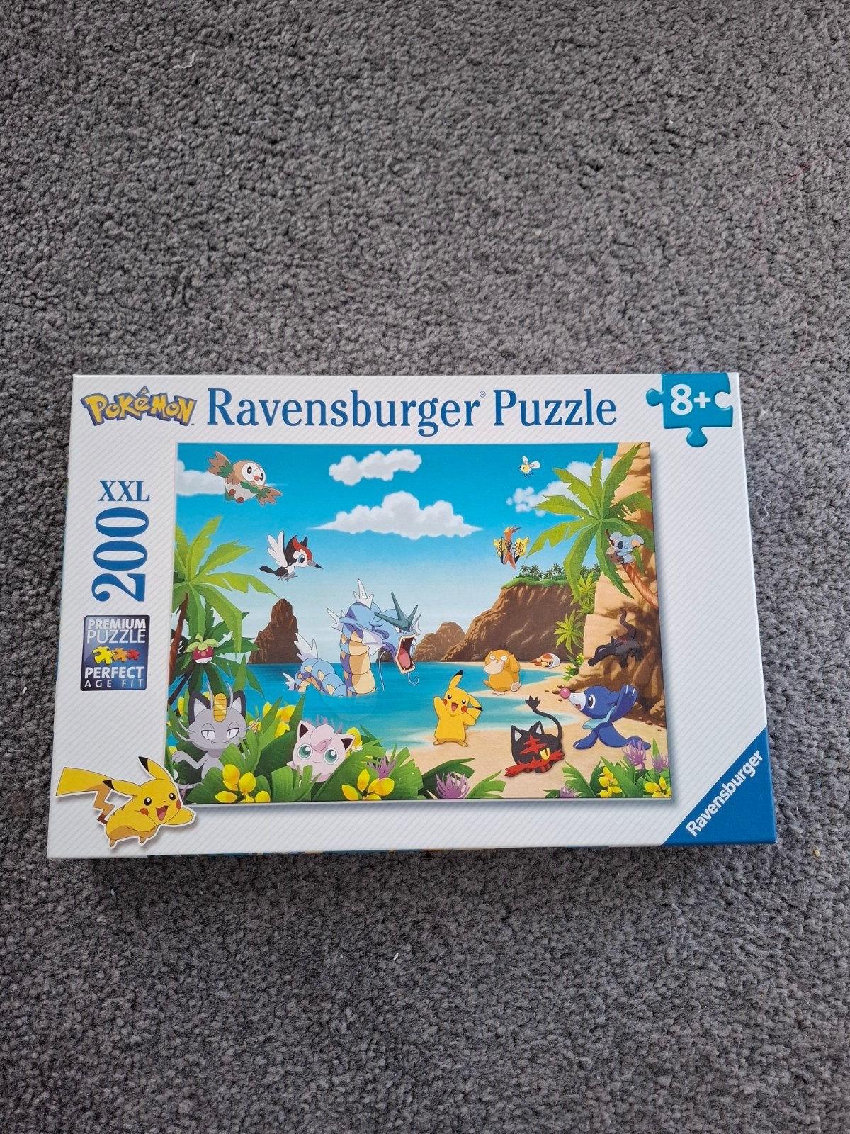 Ravensburger Puzzle 200 stuks Pokemon, Ophalen of Verzenden, Meer dan 50 stukjes, Zo goed als nieuw, 6 jaar of ouder