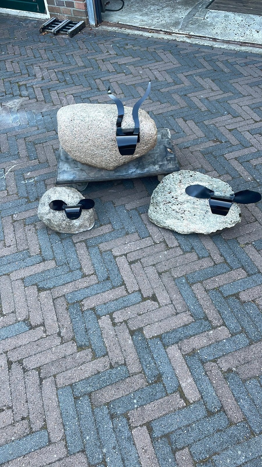 Schapenkop op kei, Ophalen, Zo goed als nieuw