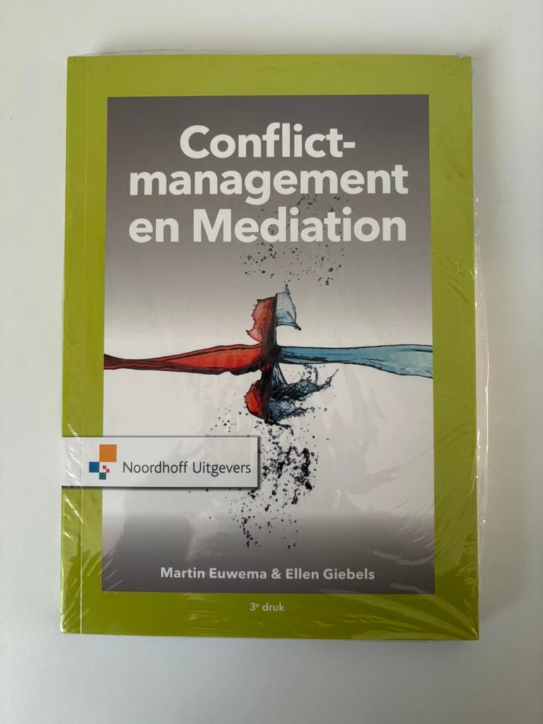 Conflictmanagement en mediation 3e druk (nieuw), Martin Euwema; Ellen Giebels, Verzenden, Sociale wetenschap, Nieuw