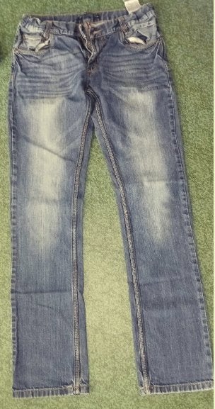Here & there Spijker jeans maat 176 /kleine heren maat, Ophalen of Verzenden, Gebruikt, Jongen, Broek