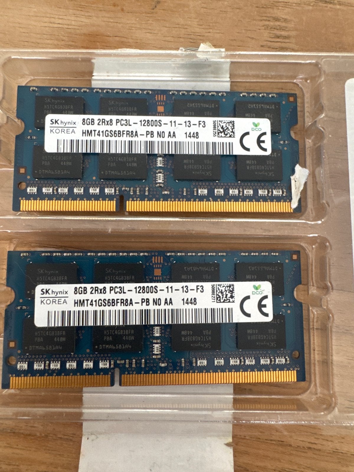 SK Hynix 16gb ddr3l (2*8gb), Computers en Software, Gebruikt, Sk, Ophalen of Verzenden, Sk