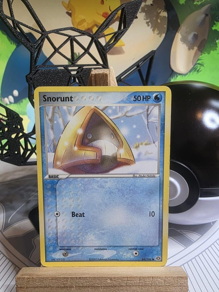 Snorunt 64/106 Pokemon Emerald, Ophalen of Verzenden, Gebruikt, Losse kaart
