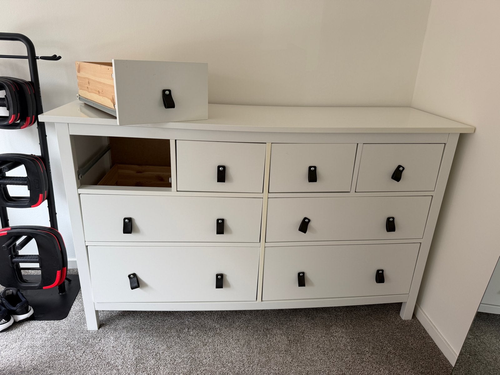 Ikea lades Hemnes kast wit - ALLEEN DE LADES, Huis en Inrichting, Kasten | Ladekasten, Ophalen, 5 laden of meer, 100 tot 150 cm