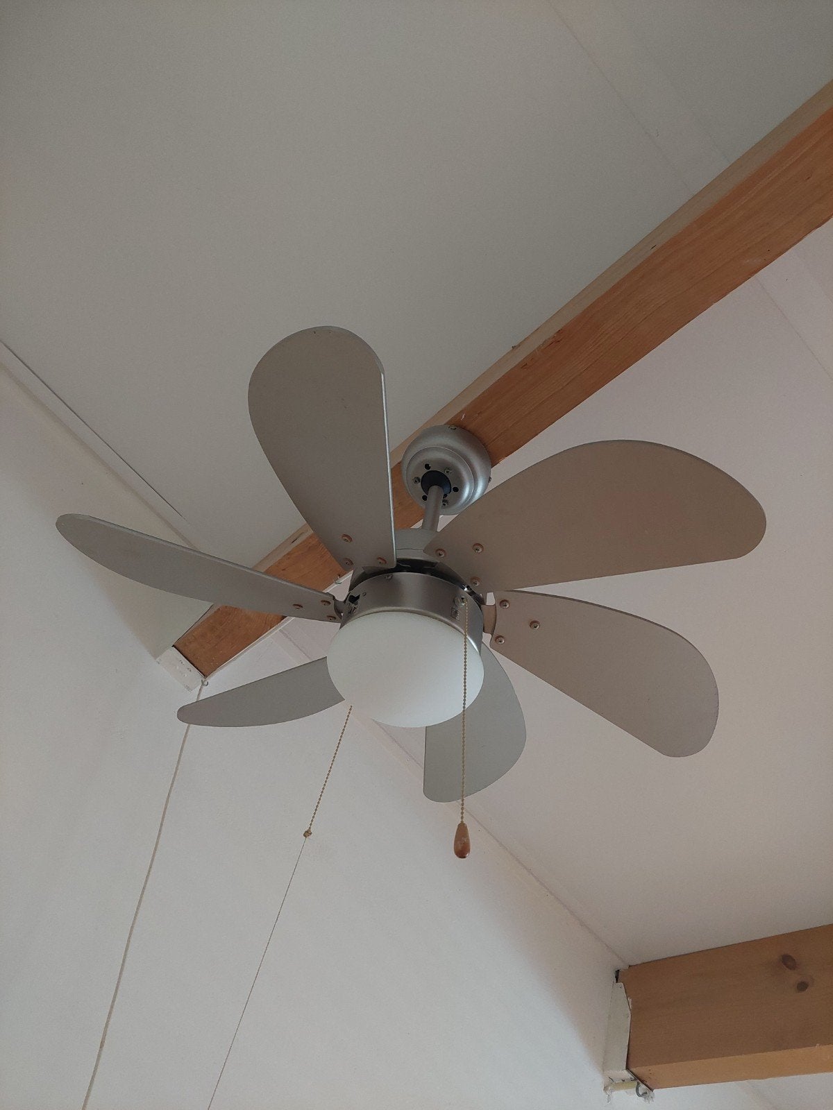plafond ventilator met verlichting., Ophalen of Verzenden, Zo goed als nieuw, Plafondventilator