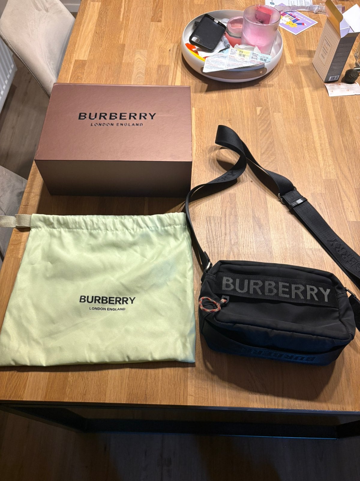 Burberry tasje, Ophalen of Verzenden, Gebruikt, Overige merken