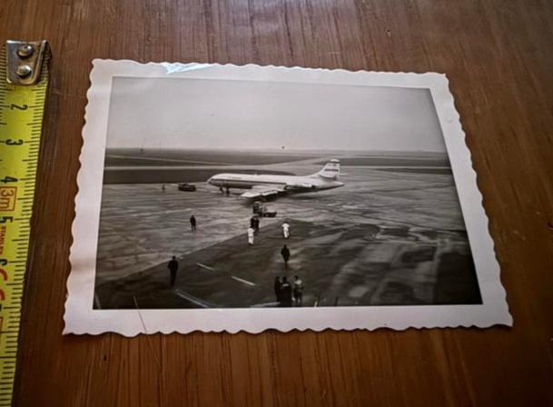 Foto Vickers VC-10 Iberia, Ophalen of Verzenden, Gebruikt, Kaart, Foto of Prent