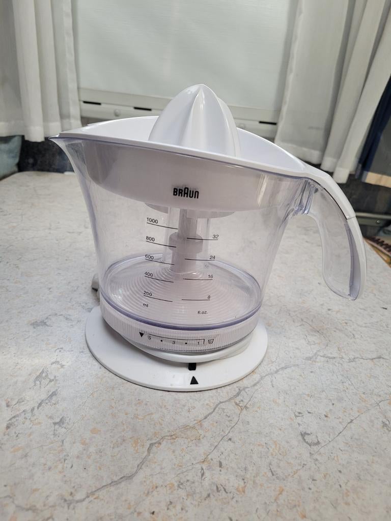 Braun citruspers, Info@braun.com, Ophalen of Verzenden, Zo goed als nieuw, Braun