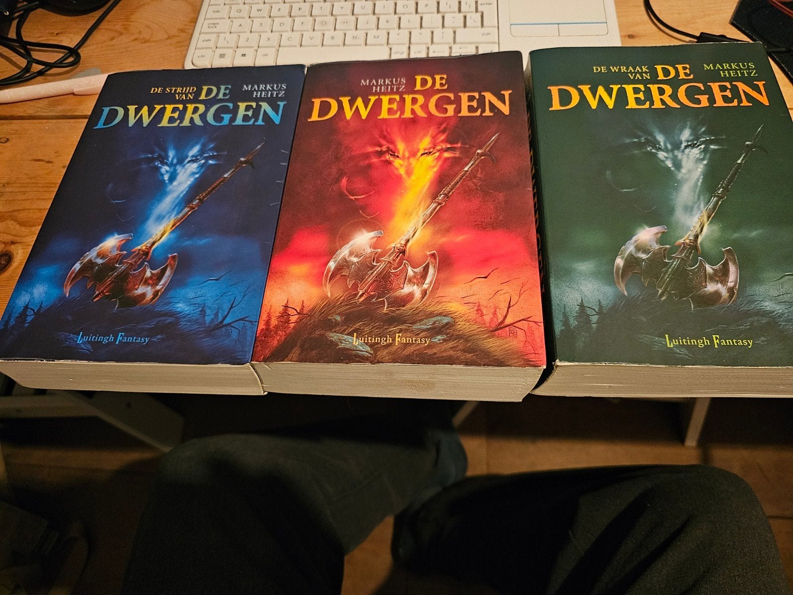 De Dwergen Trilogie - Markus Heitz (3 boeken), Boeken, Ophalen of Verzenden, Gelezen, Markus Heitz