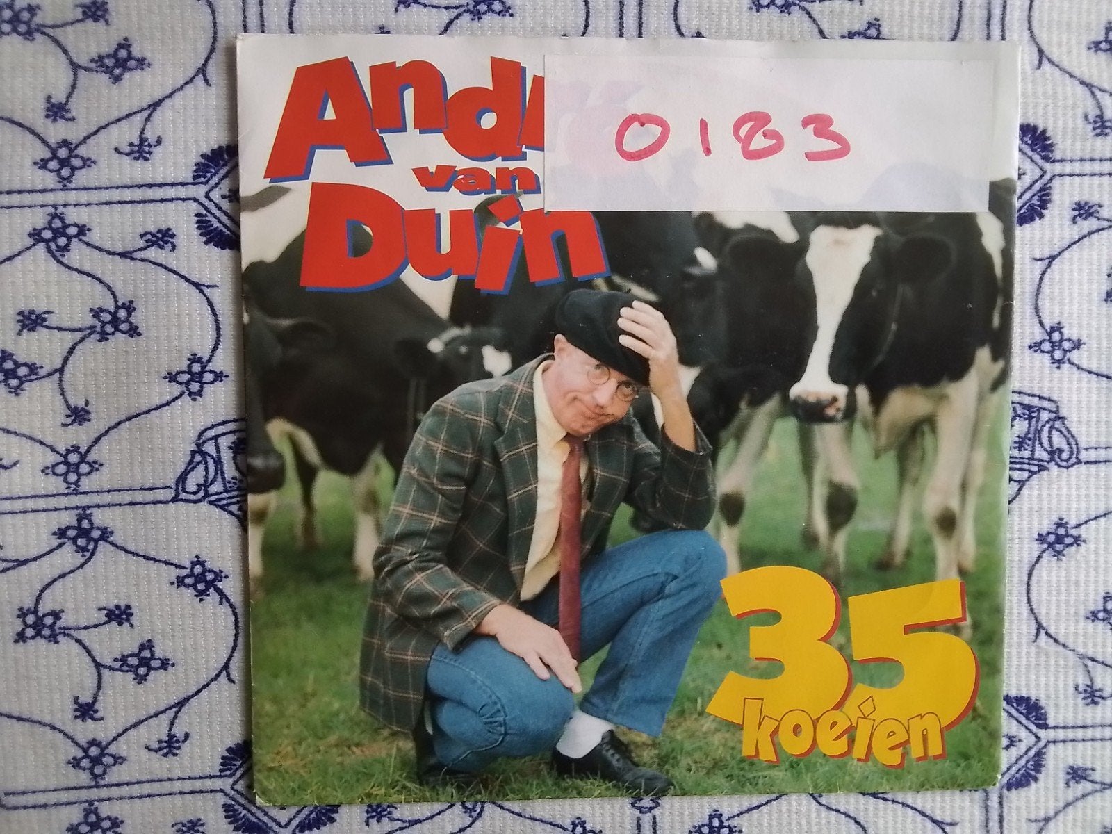 Andre van duin               35 Koeien, Cd's en Dvd's, Vinyl Singles, Ophalen of Verzenden, Zo goed als nieuw, 7 inch, Nederlandstalig