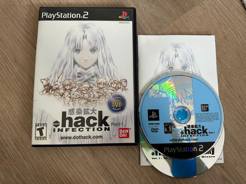 .hack//INFECTION Part 1 - Compleet (NTSC, PS2), Spelcomputers en Games, Games | Sony PlayStation 2, Gebruikt, 1 speler, Ophalen of Verzenden