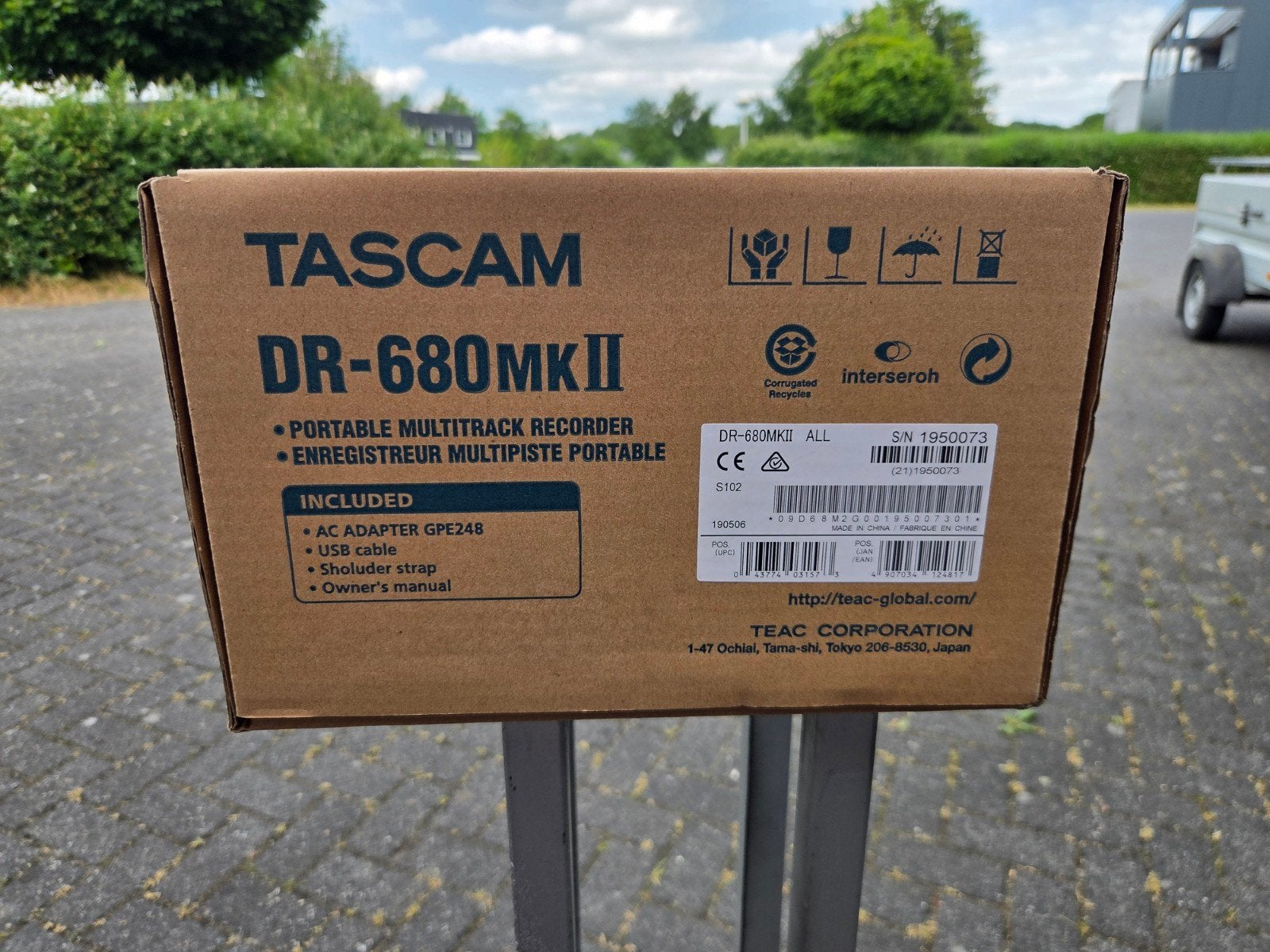 Tascam DR-680mk2 Portable Multitrack Recorder, Audio, TEAC Corporation, Info@teac-global.com, Ophalen of Verzenden